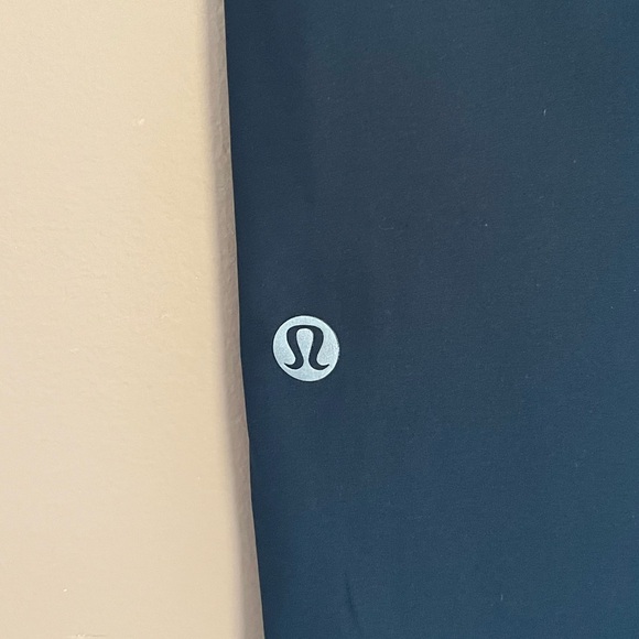 {Lululemon} Fast & Free Crop II Nulux 19" in Nocturnal Teal - Womens 4 - Picture 7 of 11